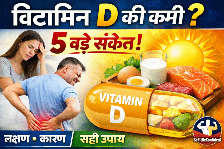 Vitamin D की कमी? ये 5 लक्षण नजरअंदाज मत करें | Hindi Health Video